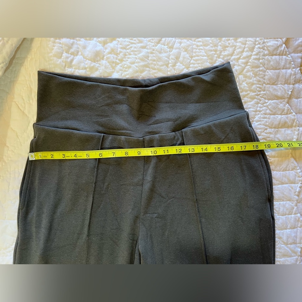 OGL Tummy Warmer Pin Tuck Pants - Large - Medium Gray - NWT - Picture 9 of 9